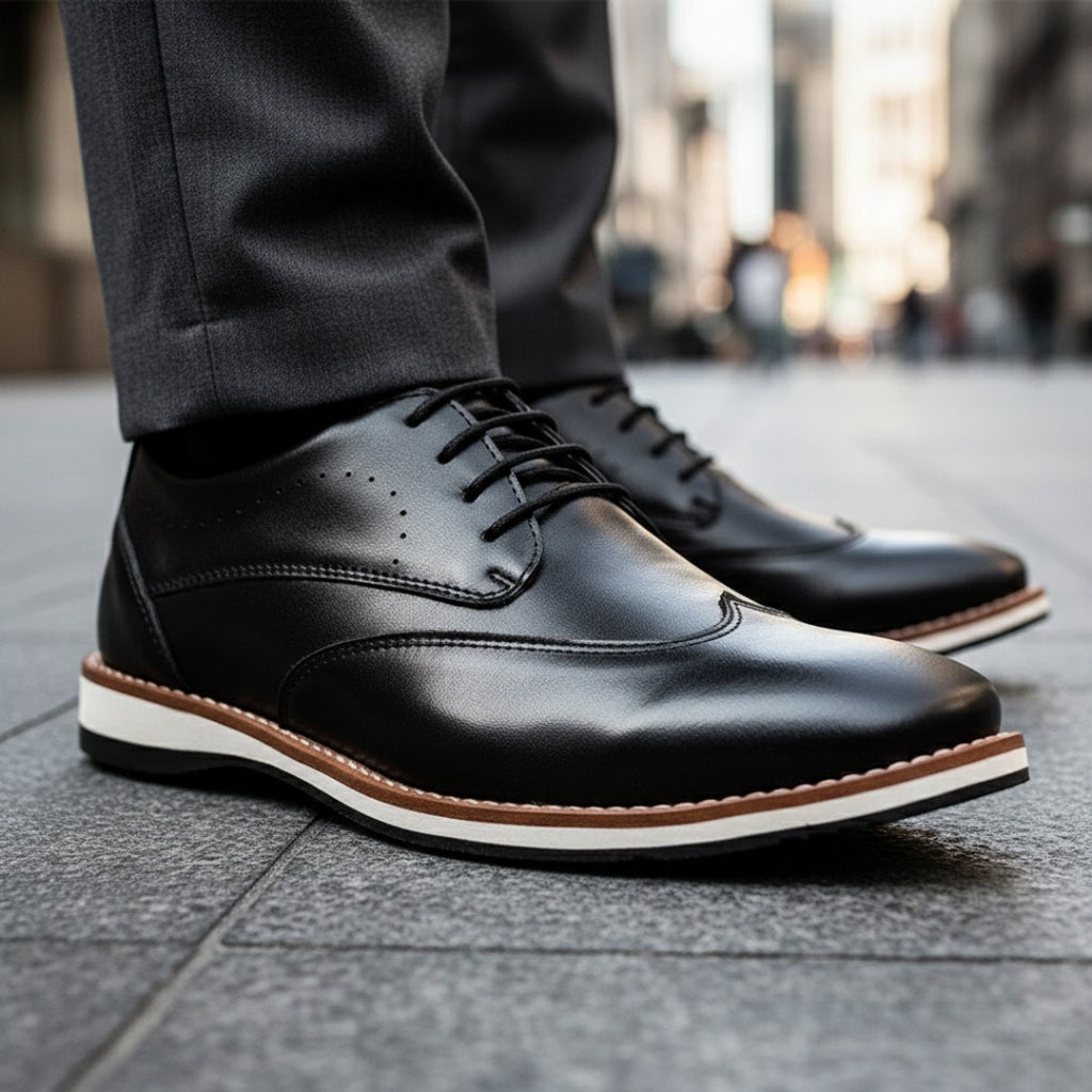 Modelo Oxford Brogue Preto