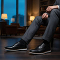 Sapato Oxford Social Liso Preto