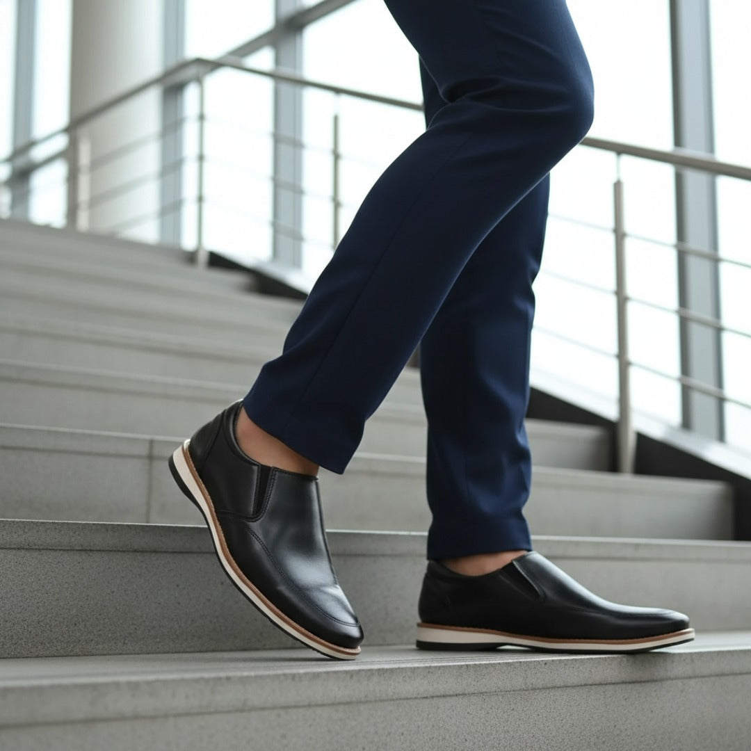 Sapato Social Slip On Classic Preto