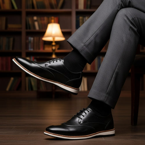 Modelo Oxford Brogue Preto