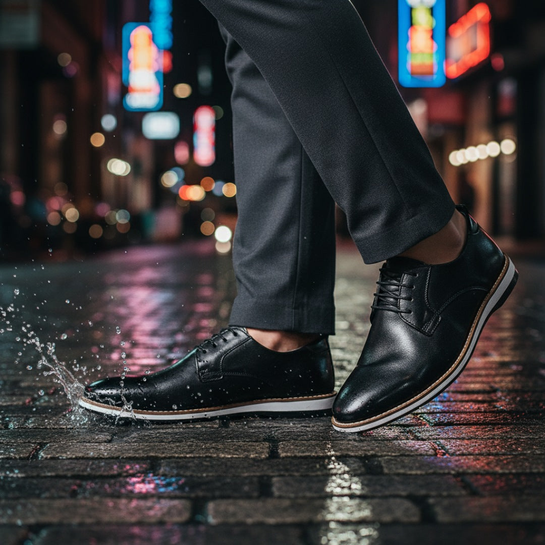 Sapato Oxford Social Liso Preto
