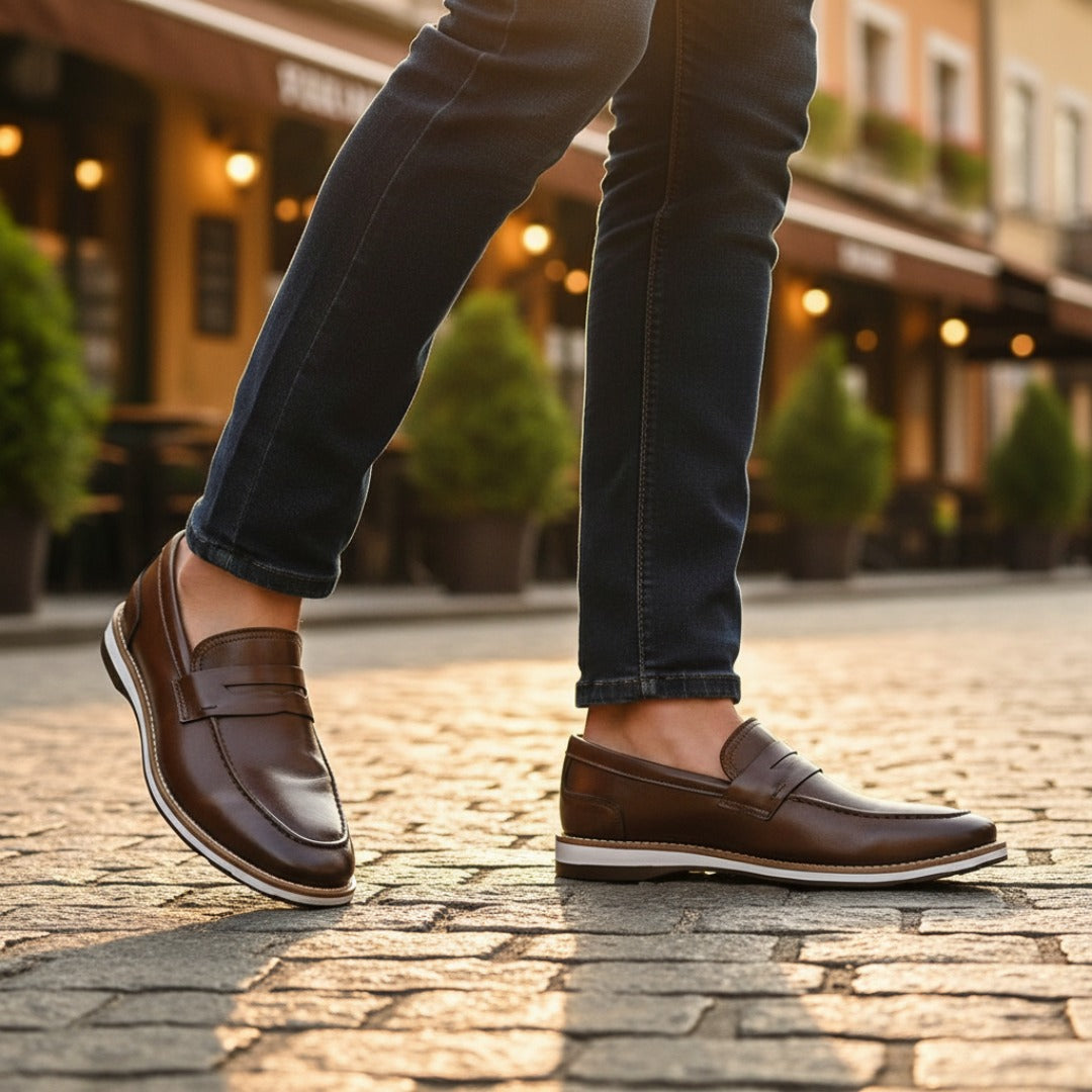 Sapato Mocassim Classic Marrom
