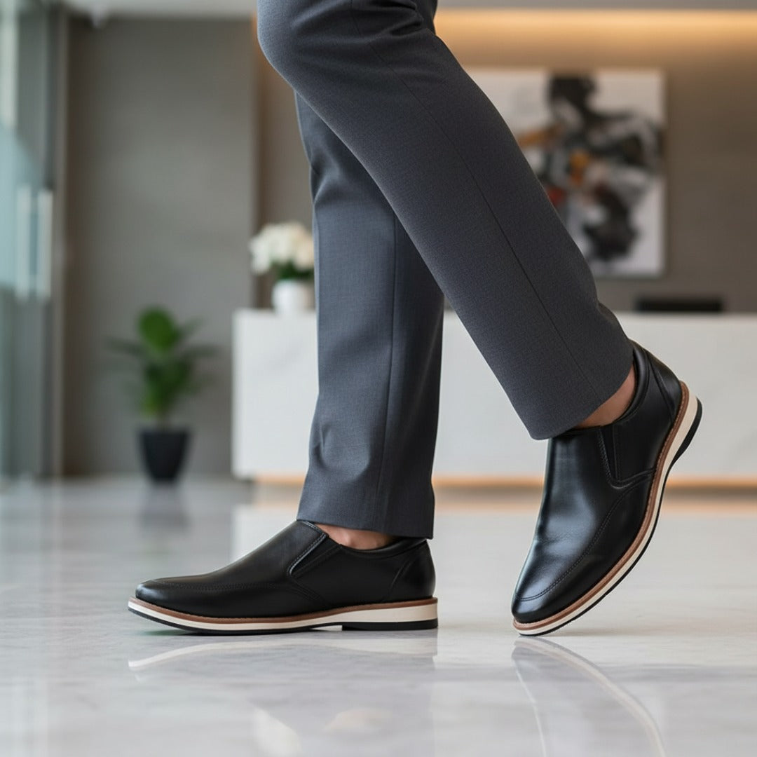 Sapato Social Slip On Classic Preto