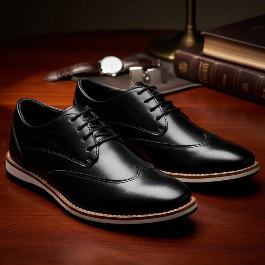 Modelo Oxford Brogue Preto