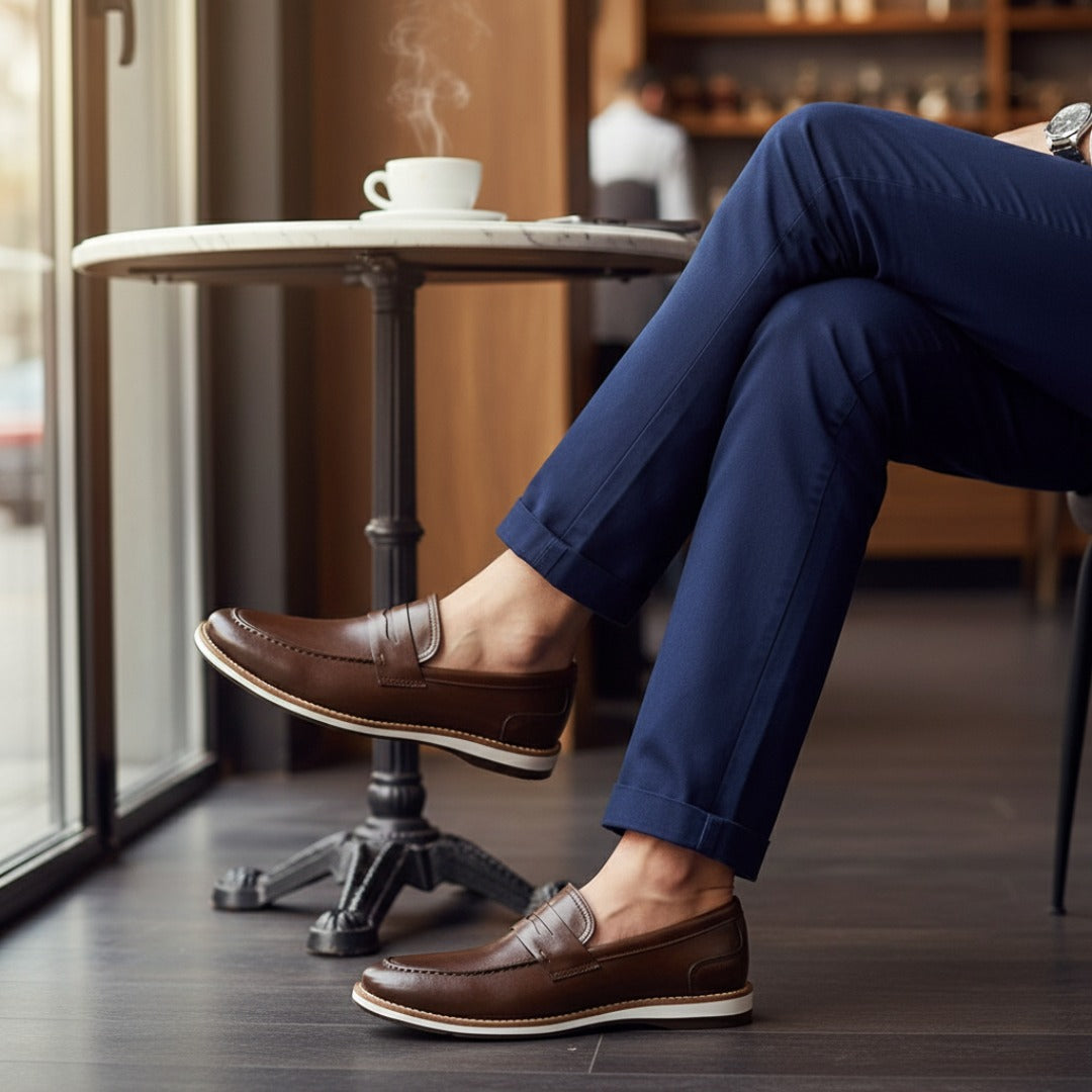 Sapato Mocassim Classic Marrom