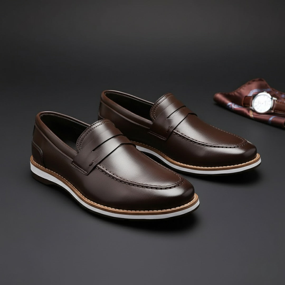 Sapato Mocassim Classic Café
