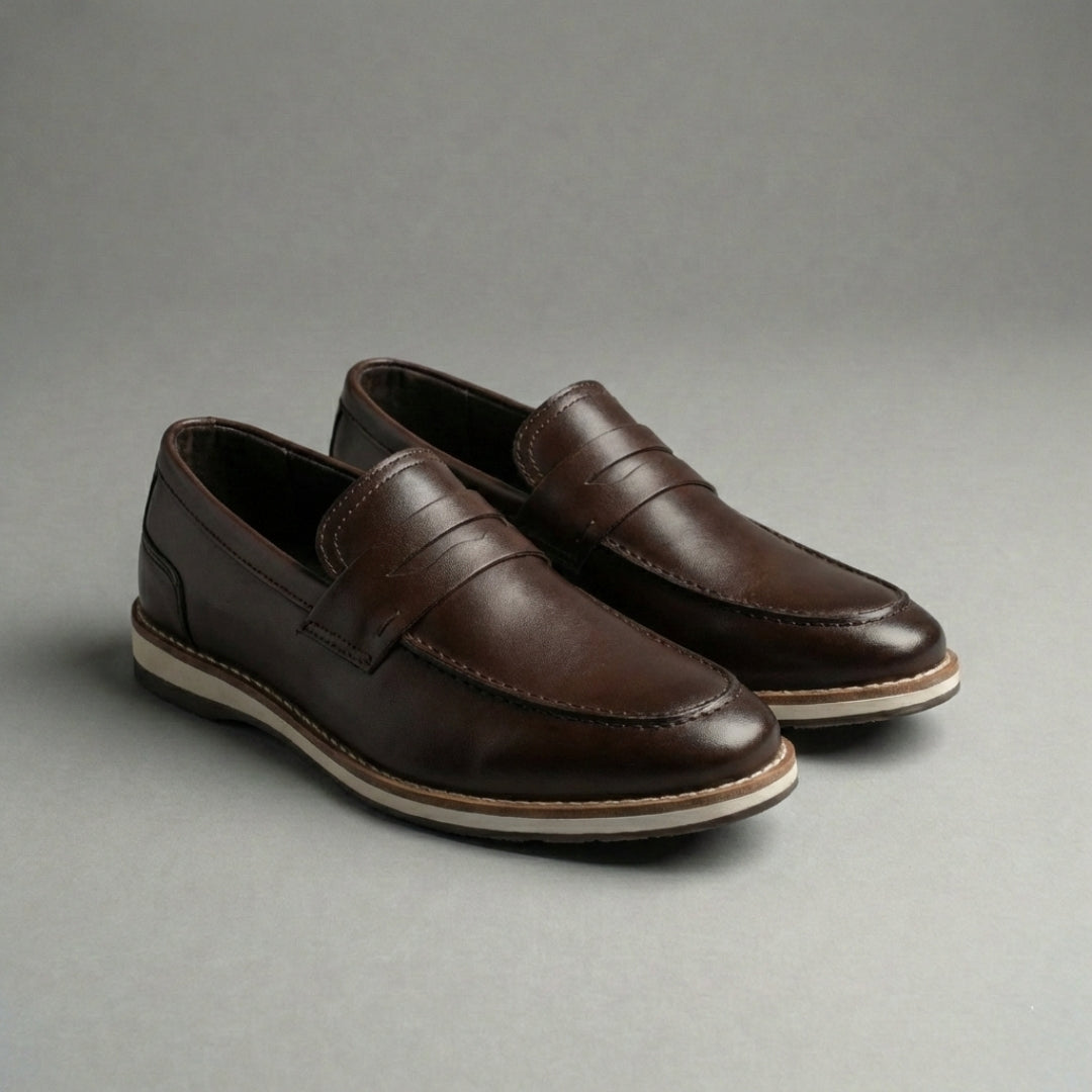 Sapato Mocassim Classic Café