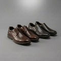 Kit 2 Pares Sapato Social Masculino - Preto e Marrom