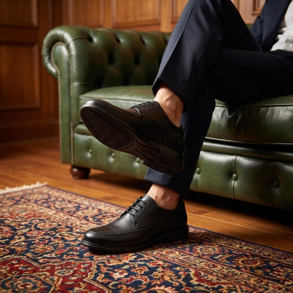 Oxford Conforto Legítimo Preto