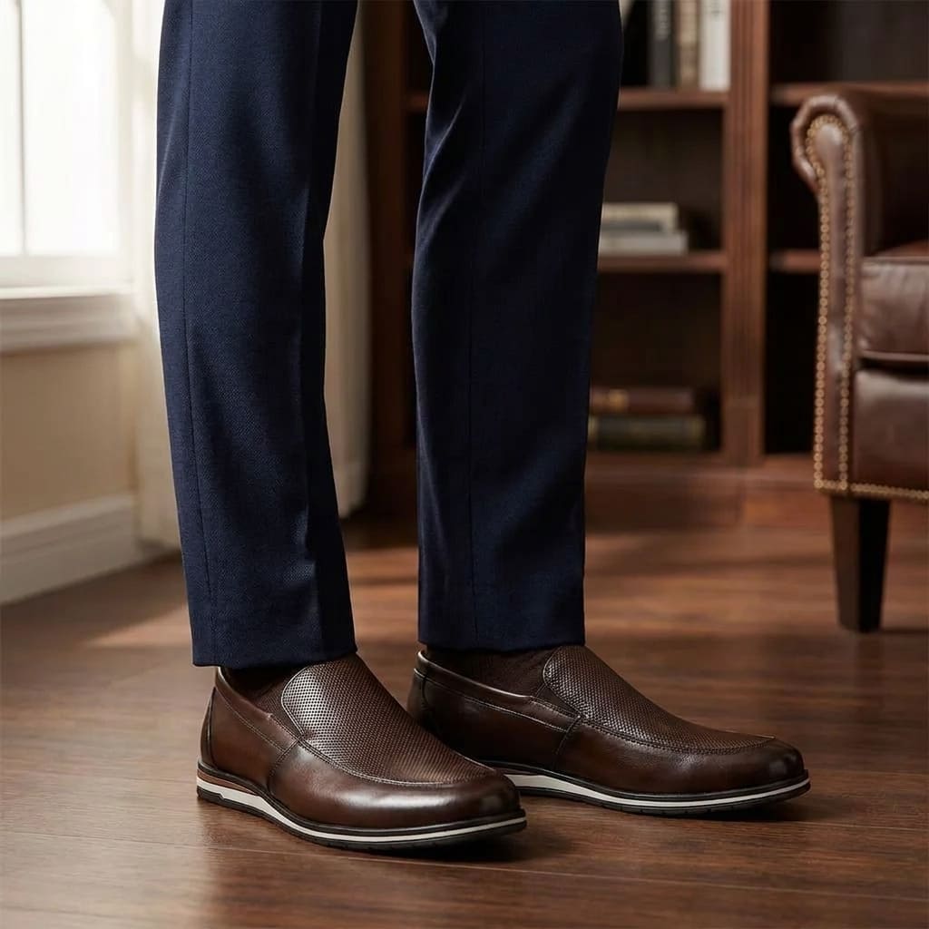 Mocassim Premium Legítimo Marrom