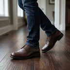 Oxford Conforto Legítimo Marrom