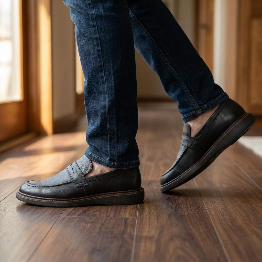 Mocassim Preto Legítimo