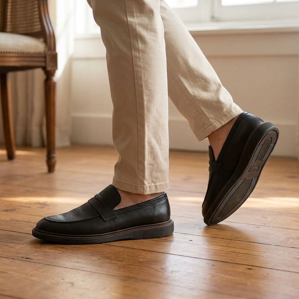 Mocassim Preto Legítimo