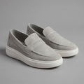 Mocassim Flatform Camurça