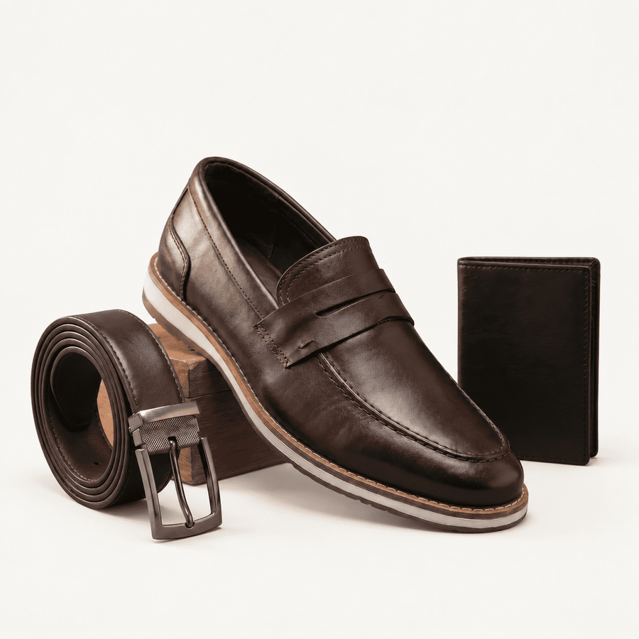 Mocassim Classic | Cinto e Porta-Cartão de Brinde