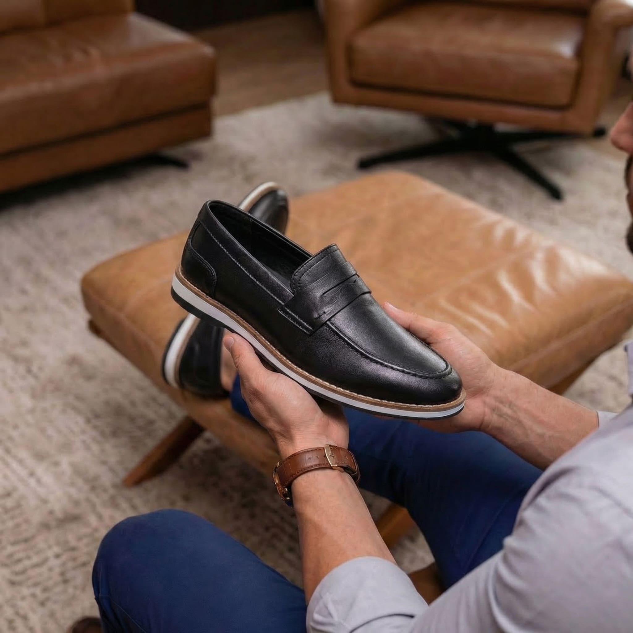 Mocassim Classic Preto