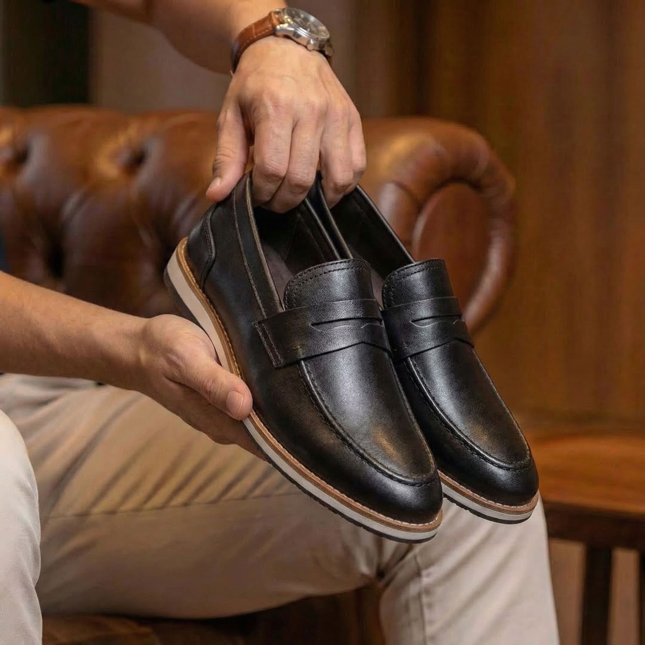 Mocassim Classic Preto