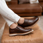 Sapato Social Slip On Marrom